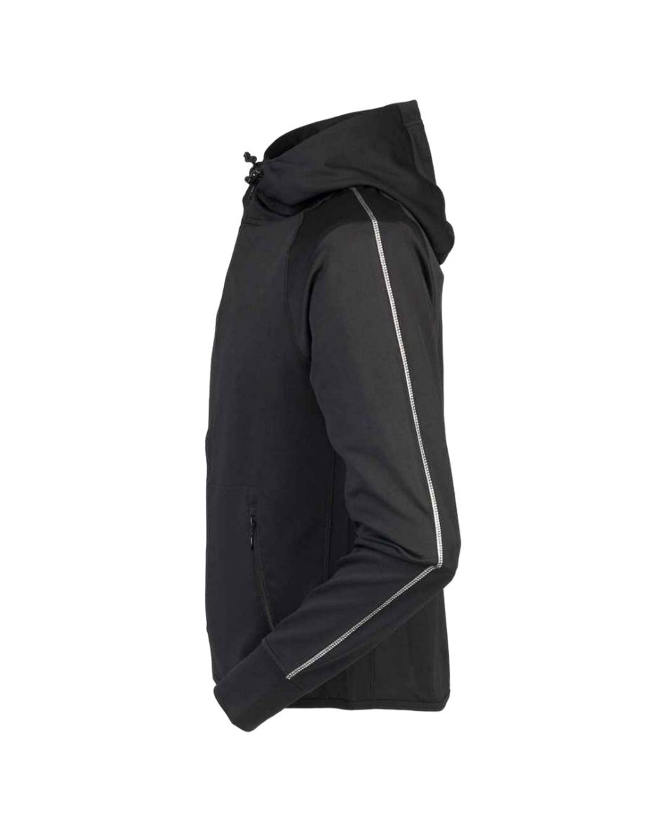 Tombo Womens/Ladies Lightweight Running Hoodie - Black - 2