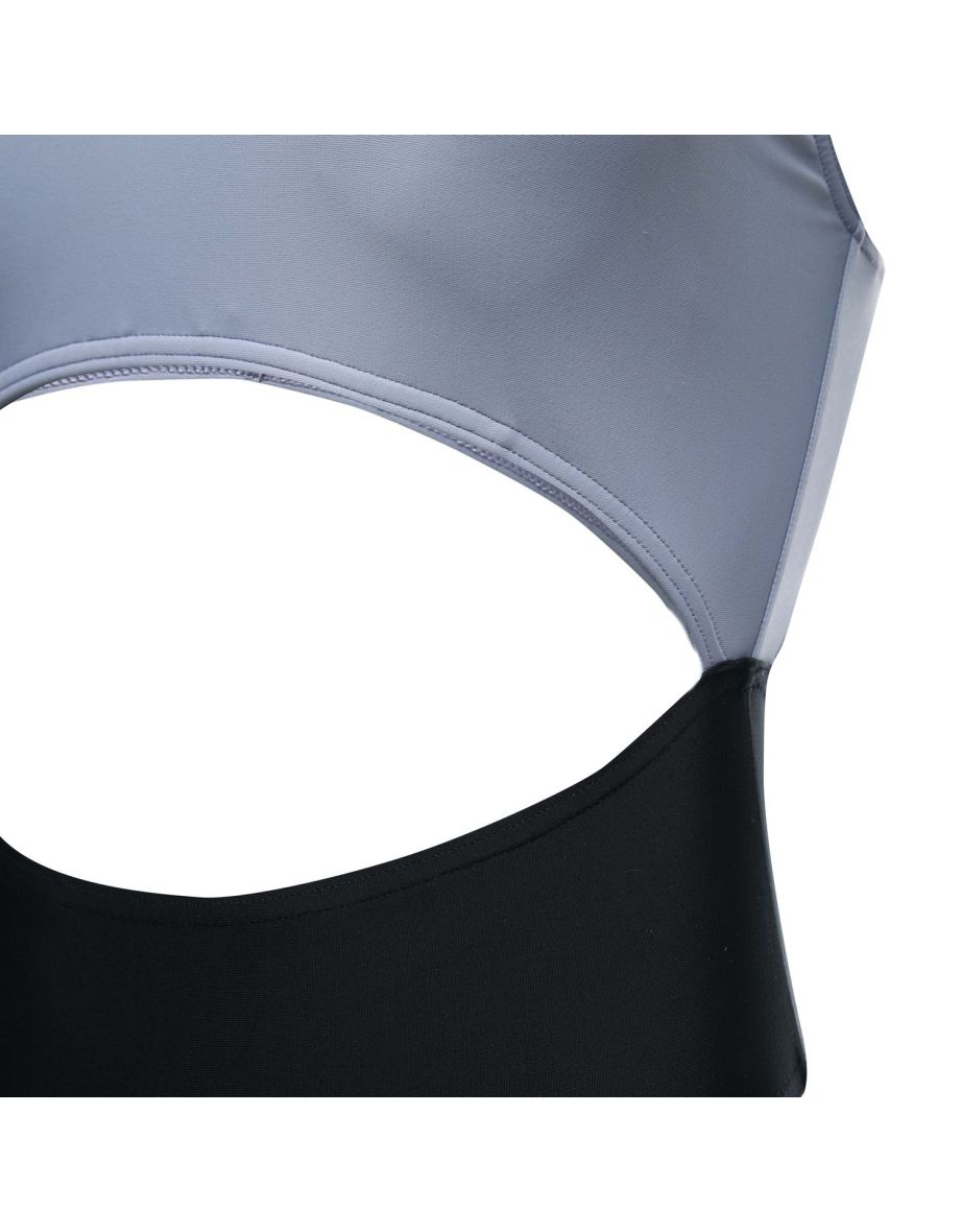 Women's adidas Colourblock Swimsuit in Silver - 3