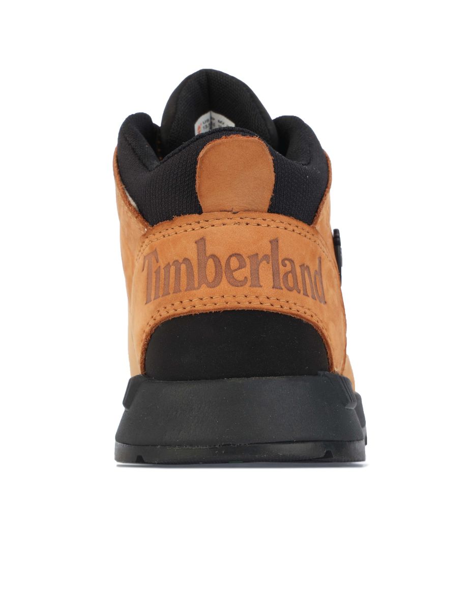 Boy's Timberland Childrens Sprint Trekker Mid WP Boots in Brown - 5
