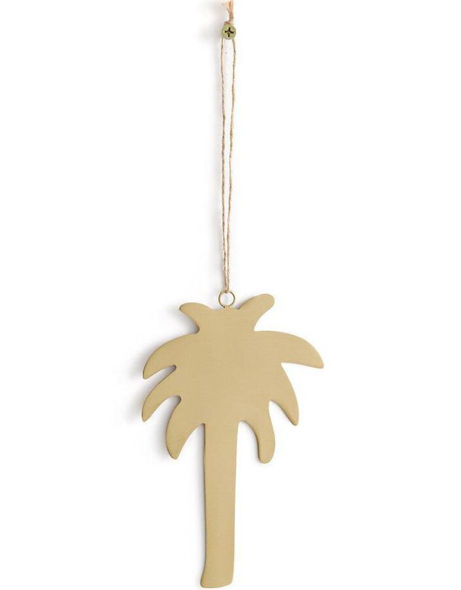 Ramula Brass Palm Tree Wall Decoration
