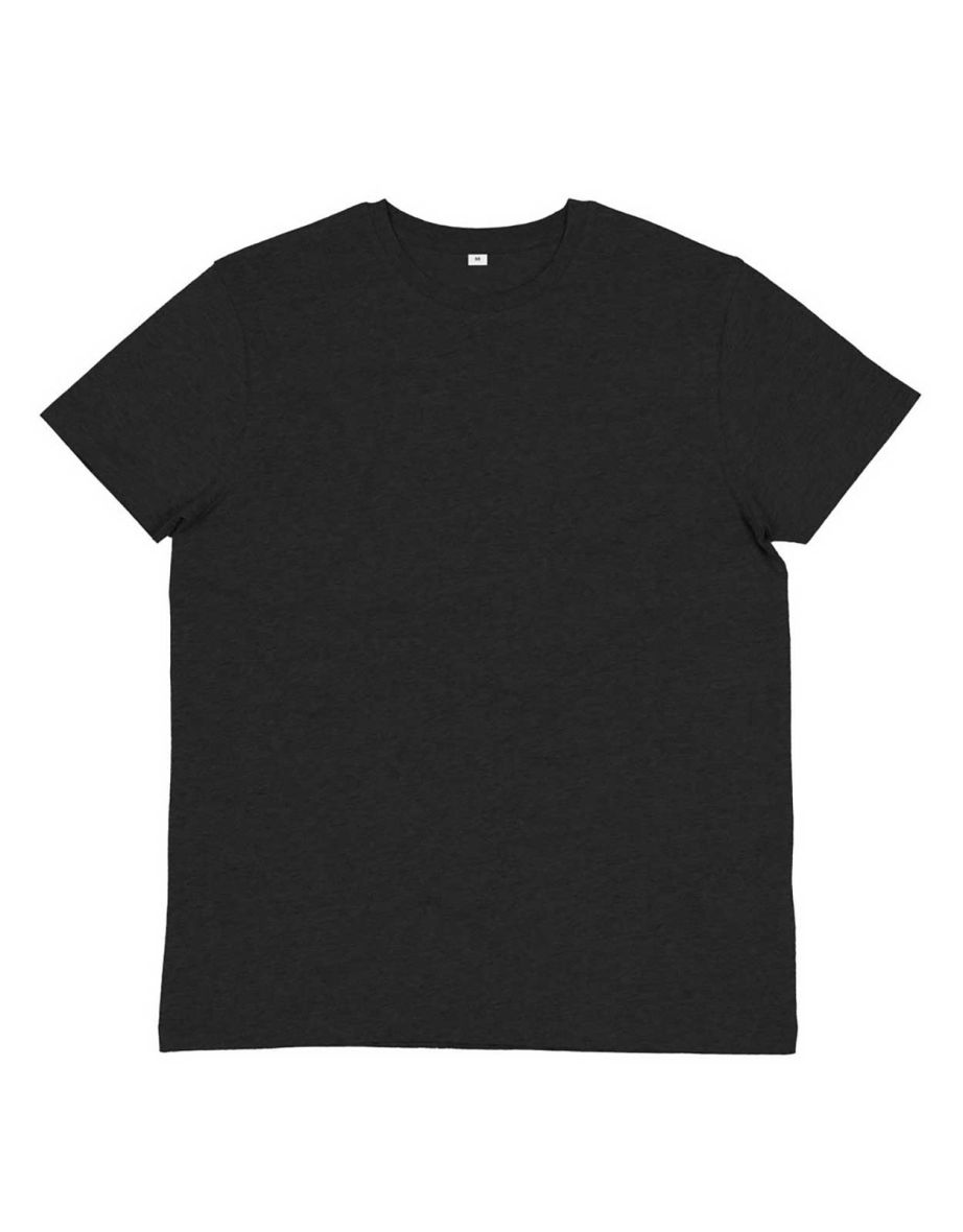 Mantis Mens Short-Sleeved T-Shirt - Charcoal Grey Melange - 1
