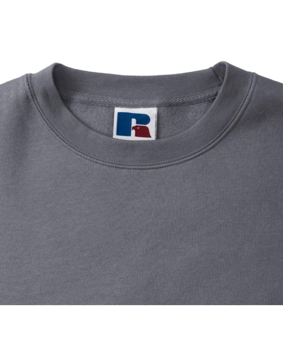 Russell Mens Authentic Sweatshirt (Slimmer Cut) - Convoy Grey - 3