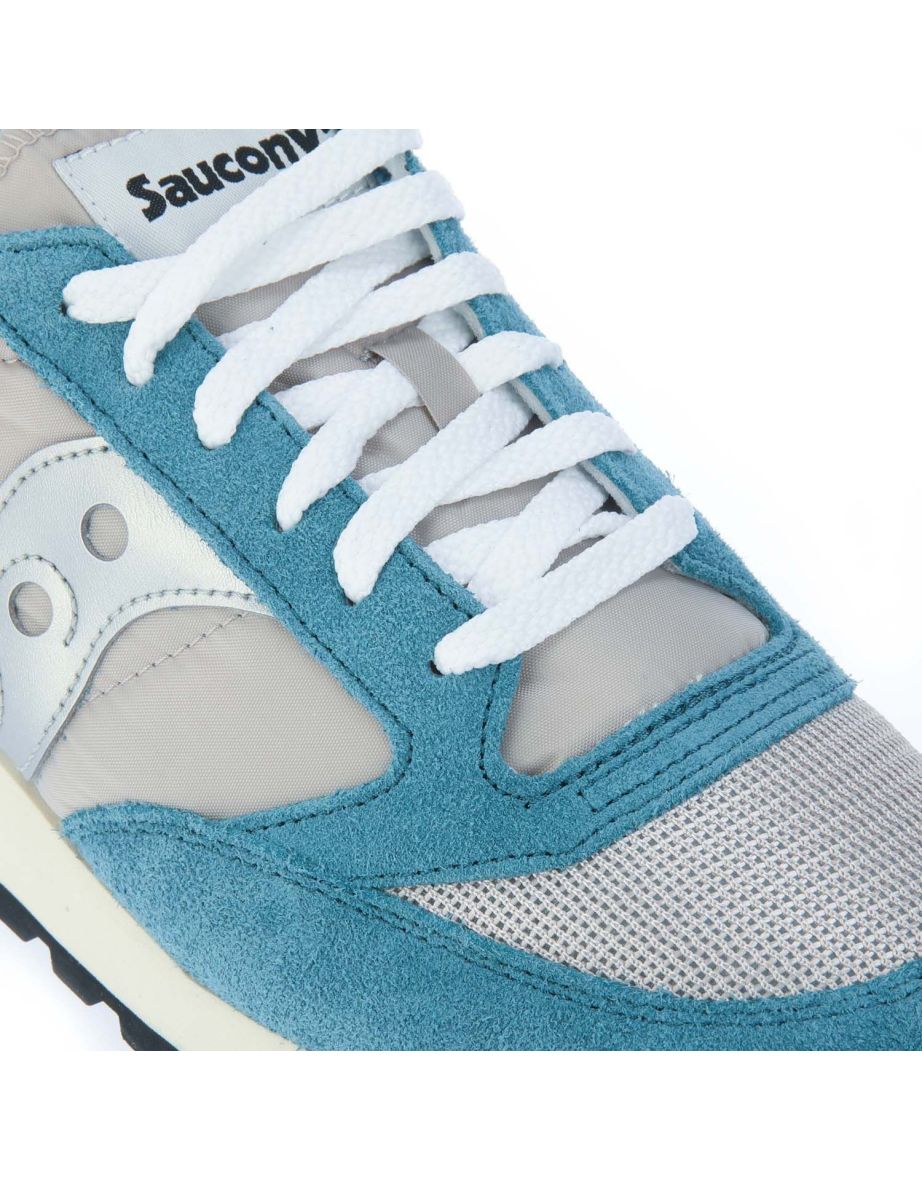 Men's Saucony Originals Jazz Original Vintage Trainers in Blue - 4