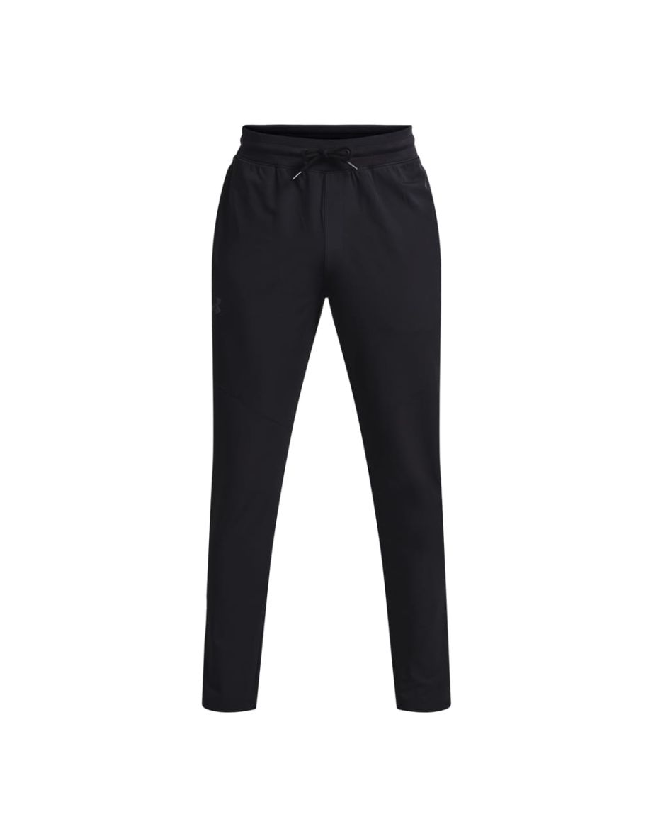 Men's Under Armour Sportstyle Elite Tapered Warmup Bottoms in Black