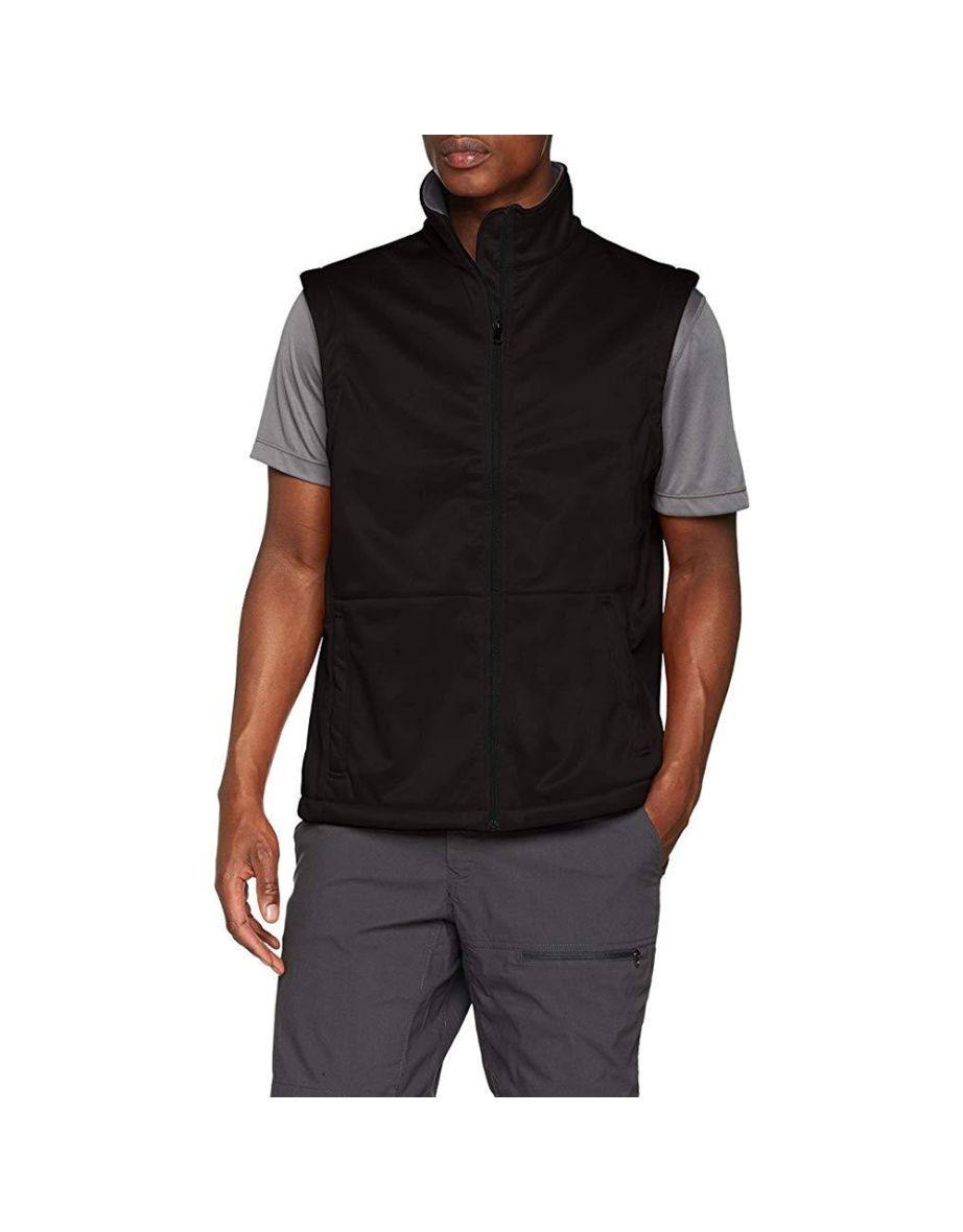Result Mens Core Soft Shell Bodywarmer Jacket - Black - 3