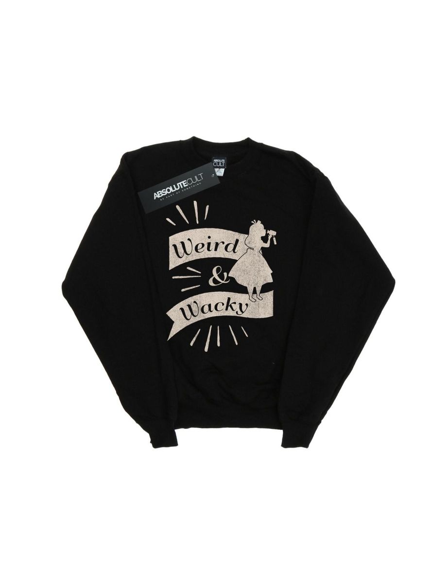 Disney Girls Alice In Wonderland Weird And Wacky Sweatshirt - 3