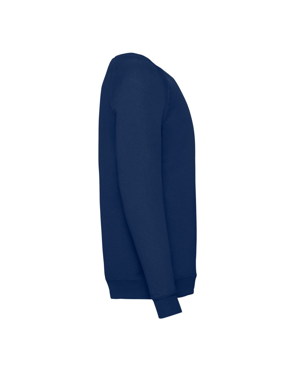 Fruit of the Loom Childrens/Kids Classic Raglan Sweatshirt - Navy - 2