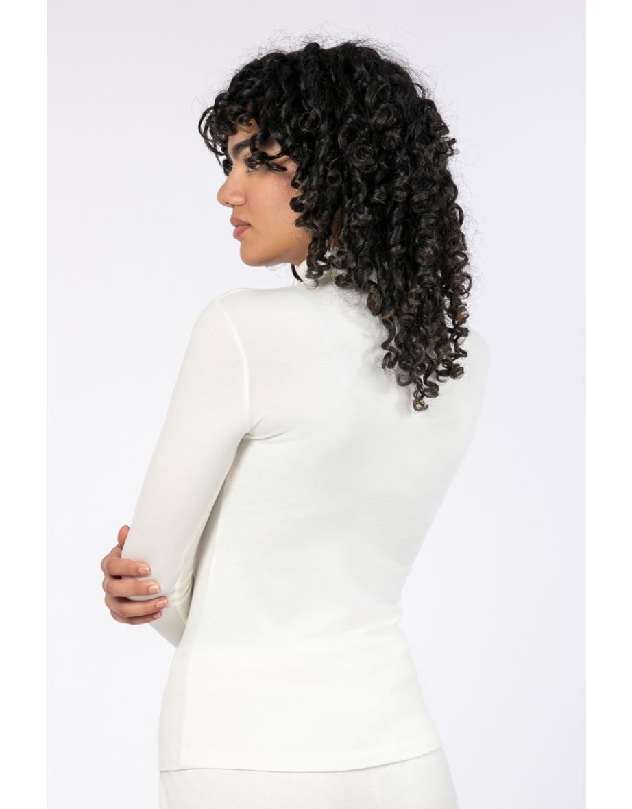 High Neck Women Heattechno Thermal Top - 3