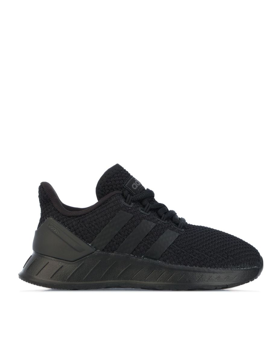 Adidas black clearance knit trainers