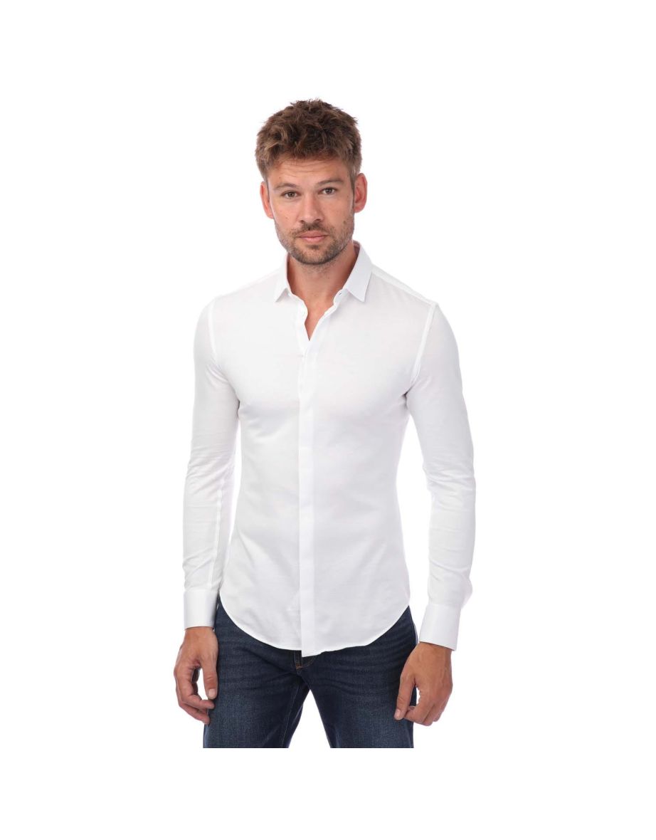 Men's Armani Dress Shirt in White