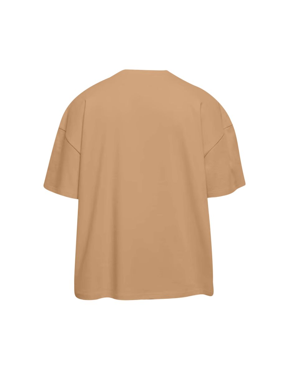 Mens Plain Ultra Heavyweight T-Shirt - Union Beige - 1