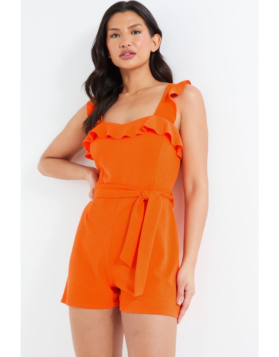 Frill playsuits store