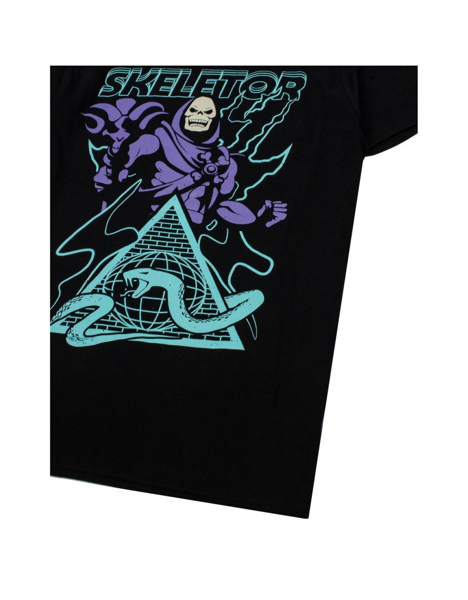 Masters Of The Universe Mens Skeletor T-Shirt - Black - 3