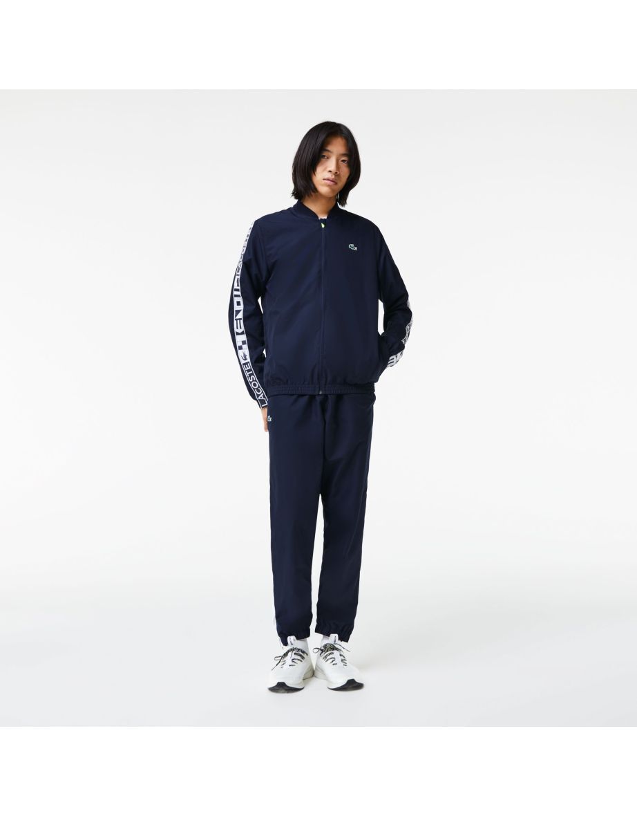 Men lacoste sweatsuit hotsell