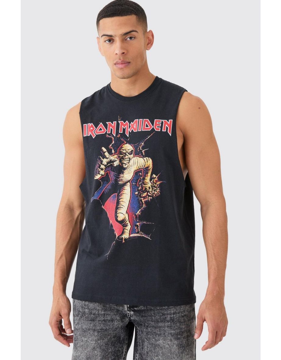 Iron Maiden License Tank - black