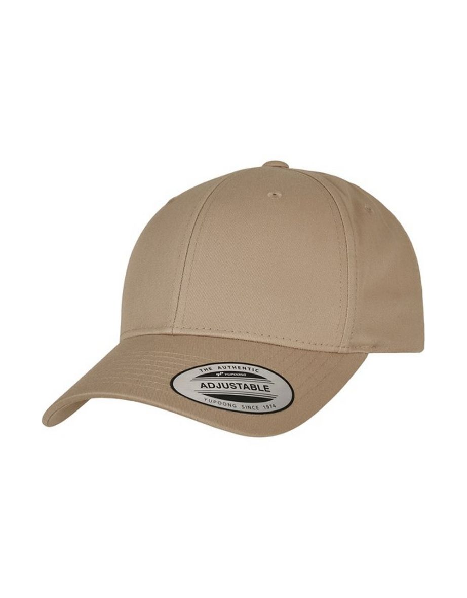 Yupoong Unisex Adult Flexfit Classic Curved Snapback Cap - Khaki