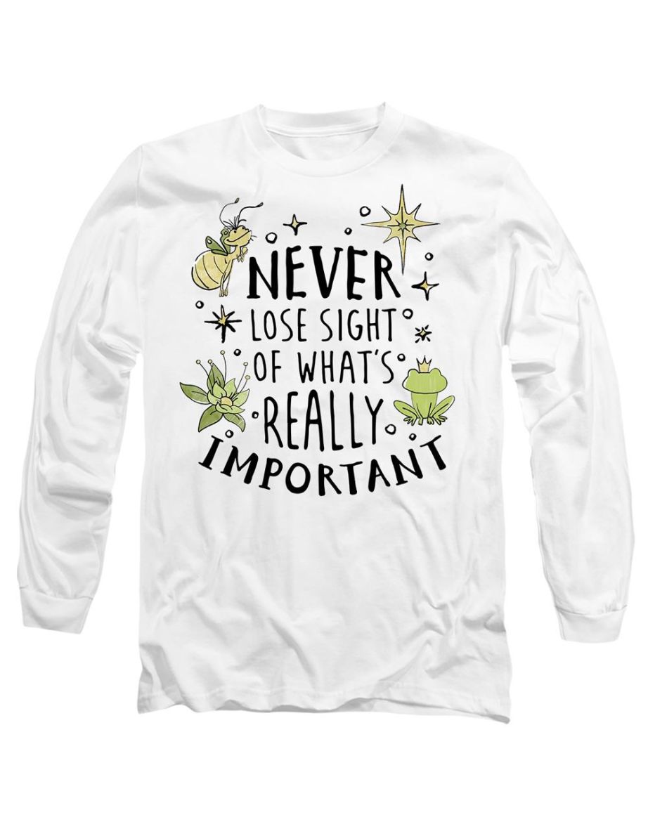 The Princess and the Frog  Adult Never Lose Sight T-Shirt - White