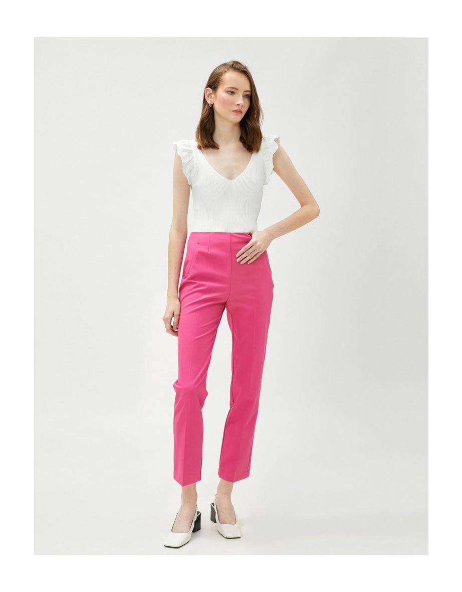 1950s Shocking Pink Cigarette Pants Capris by Alex Colman | The Girl Can't  Help It | San Diego, CA