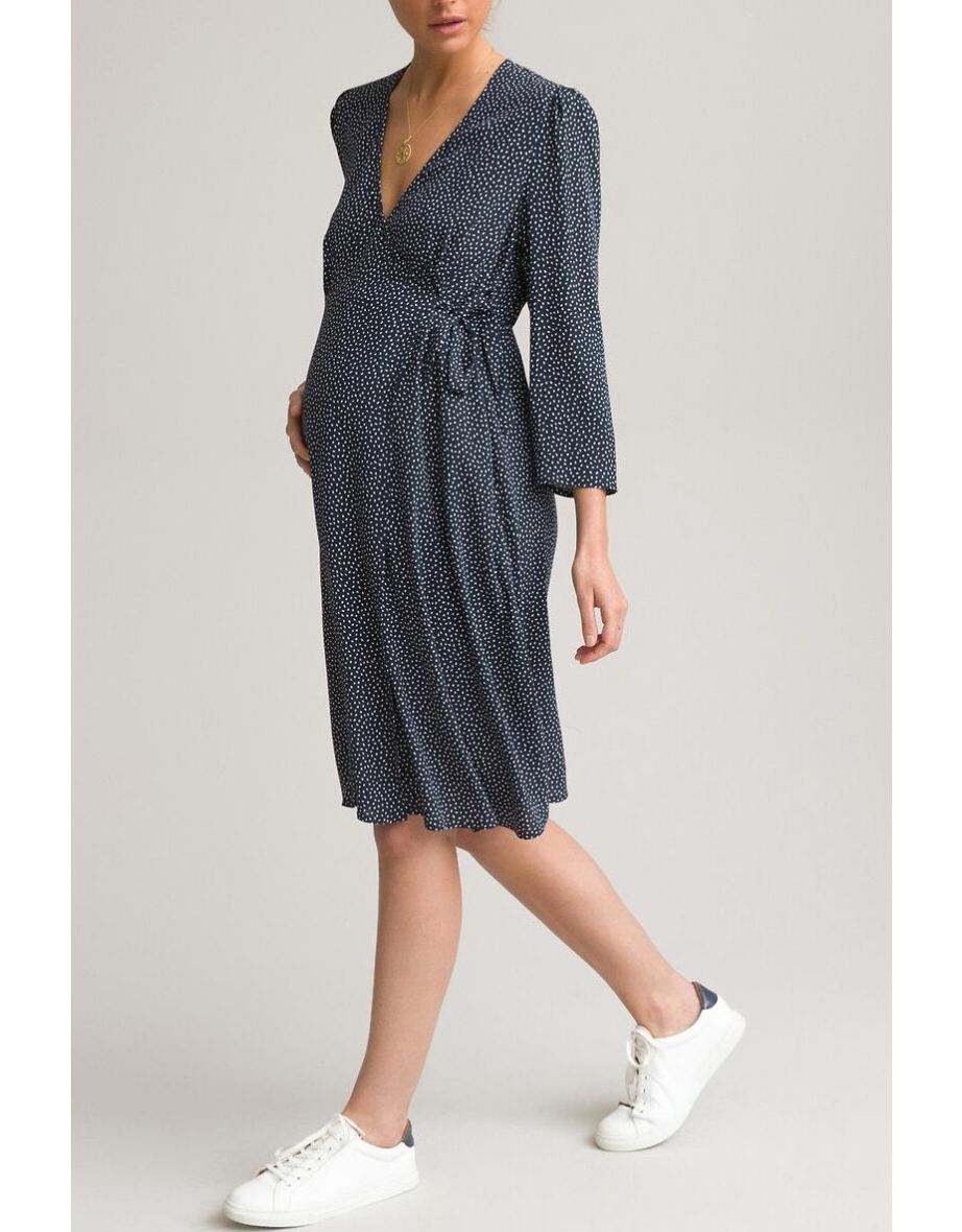 Polka Dot Maternity Dress
