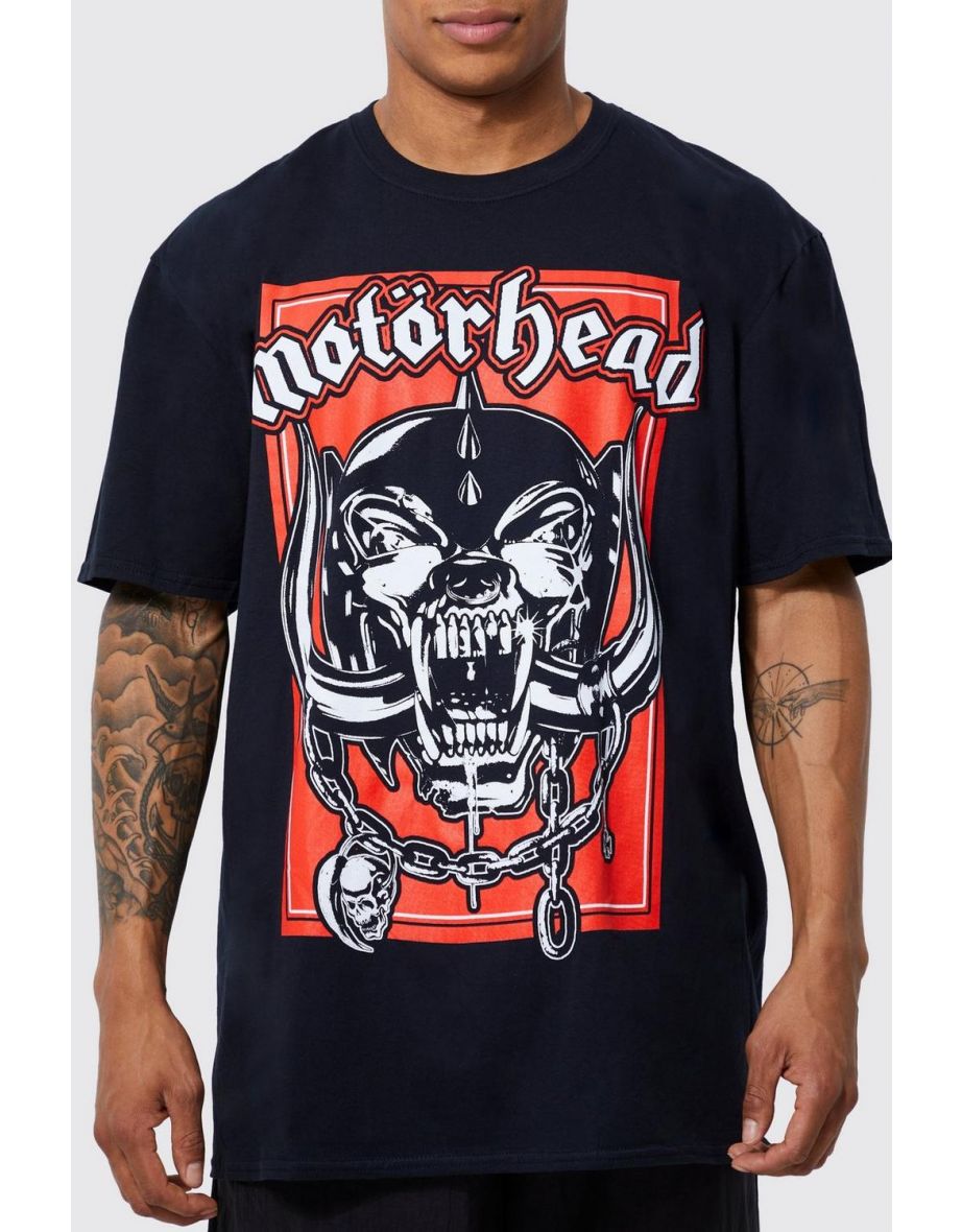 Oversized Motorhead License T-shirt - black - 2