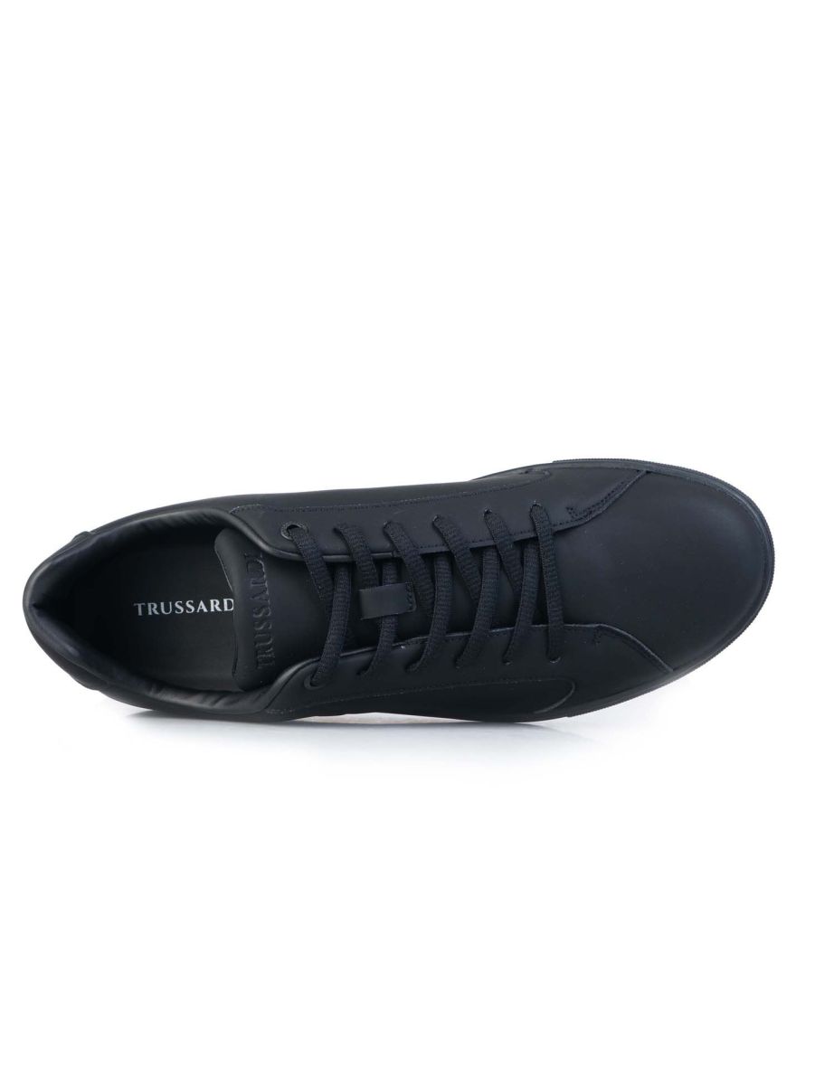 Men's Trussardi Base Trainers in Black - 5