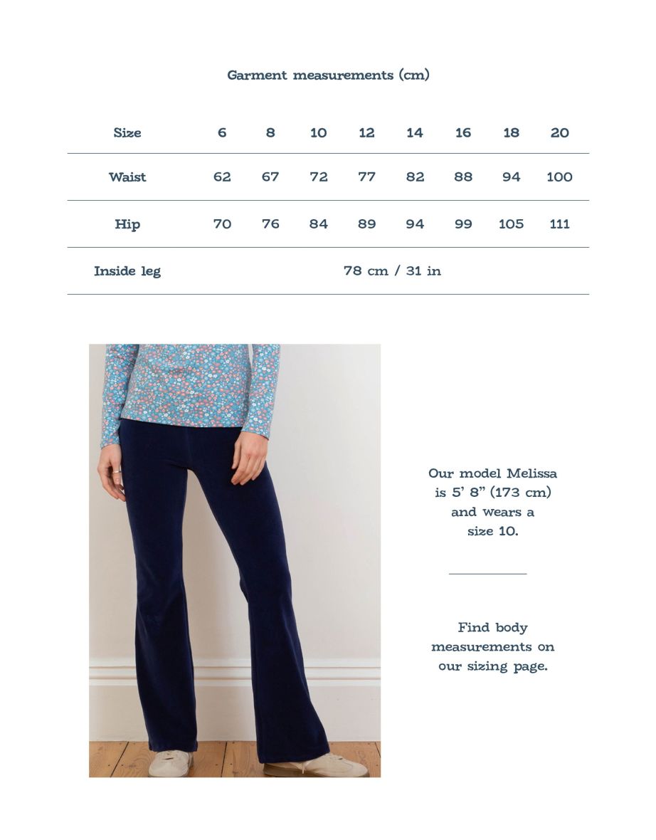 Asker flare velvety leggings - 3