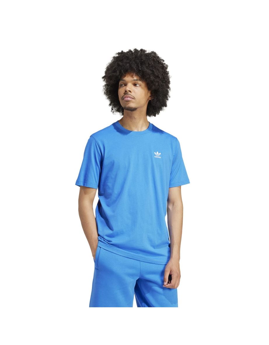 Men's adidas Originals Trefoil Essentials T-Shirt in Blue