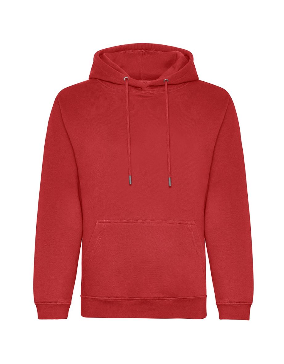 Awdis Mens Organic Hoodie - Red