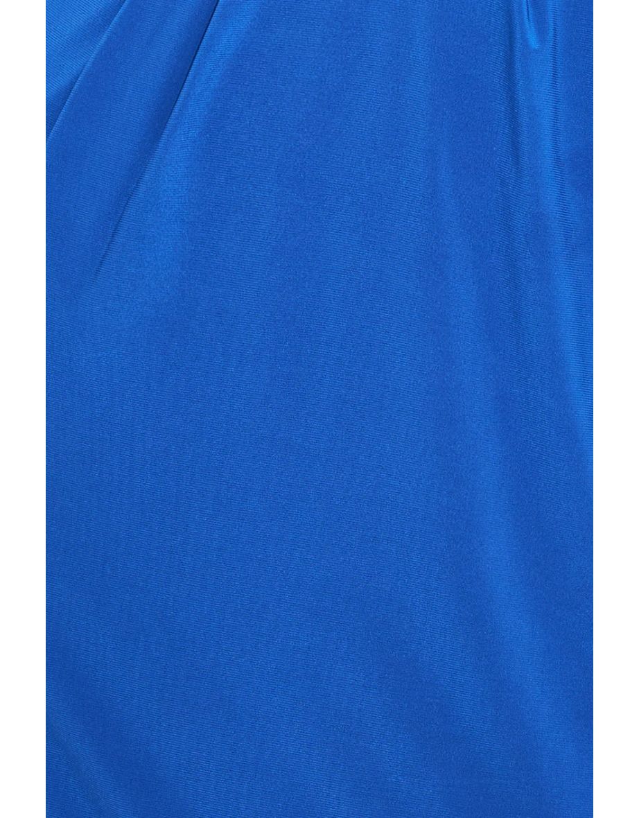 Goddiva Batwing Sleeve Midi Dress - Royal Blue - 3