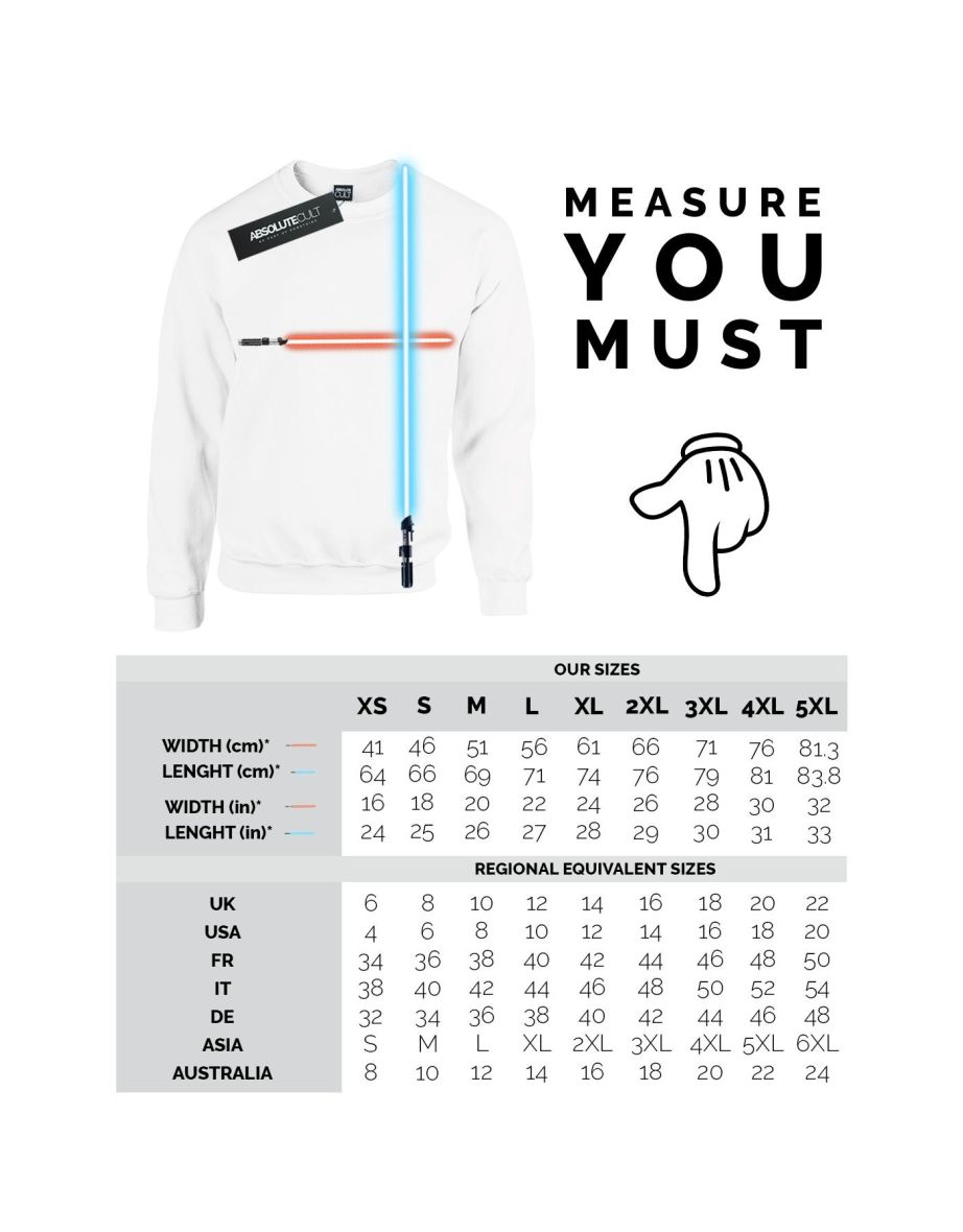 Disney Womens/Ladies Mulan Mushu Dragon Fire Sweatshirt - White - 2