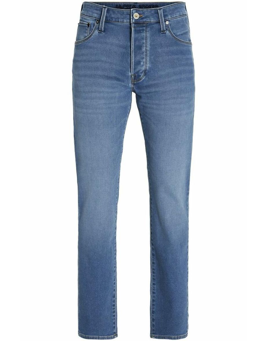 Mike Straight Jeans in Mid Rise
