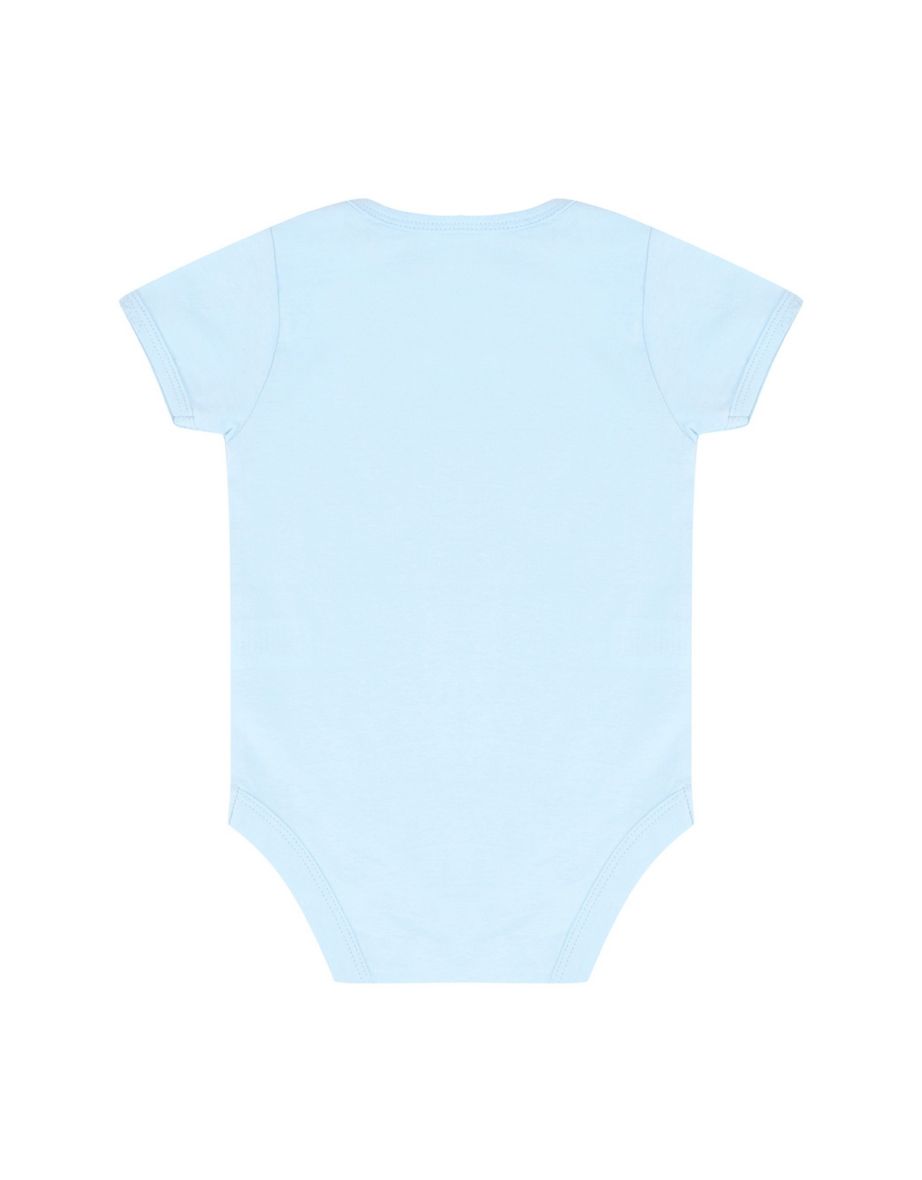 Larkwood Baby Boys/Girls Essential Short Sleeve Bodysuit - Pale Blue