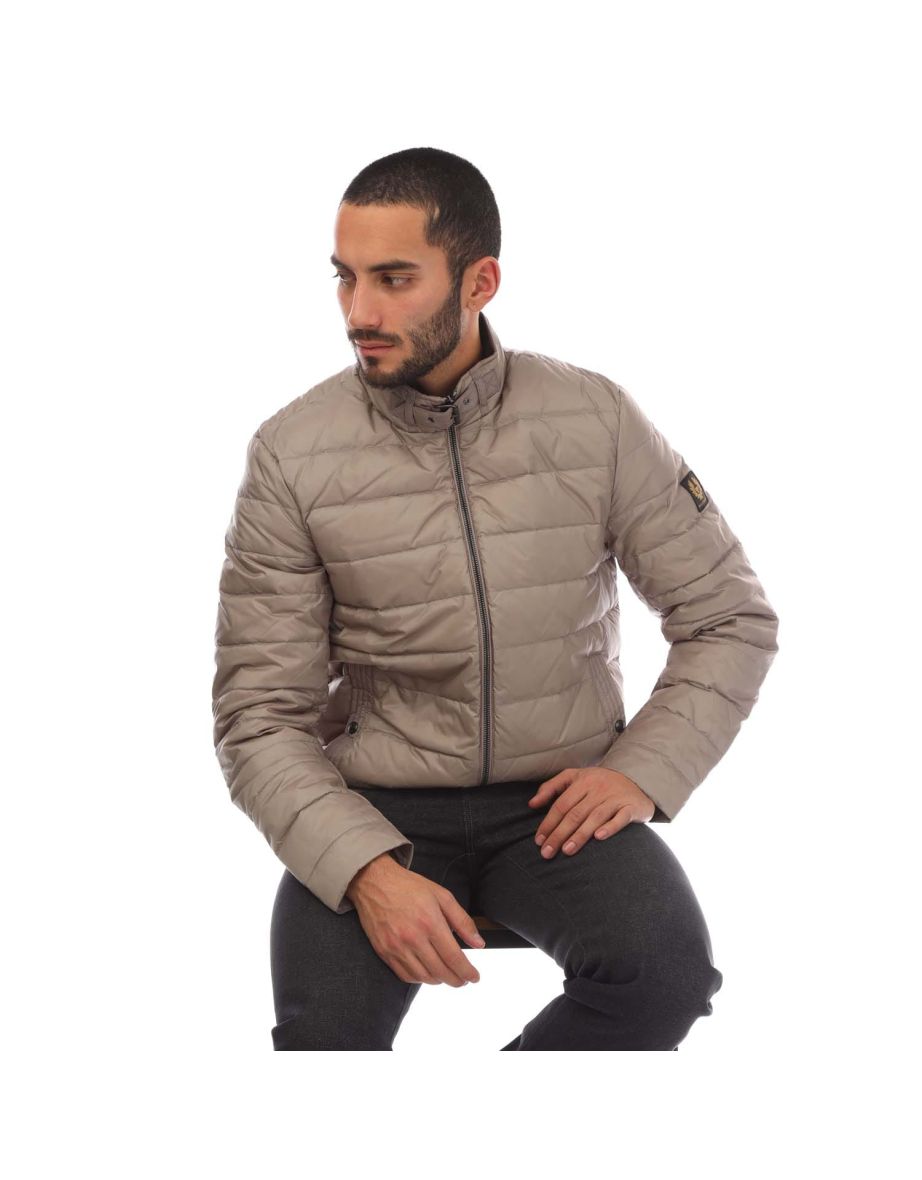 Men's Belstaff Down Filled Circuit Jacket in Grey - 3
