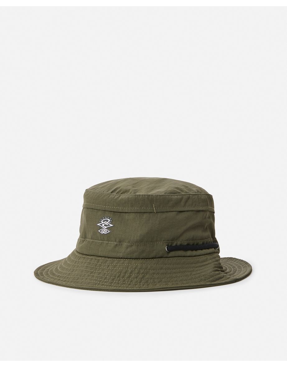 Rip Curl Mens Searchers Tech Mid Brim All Round Summer Bucket Hat