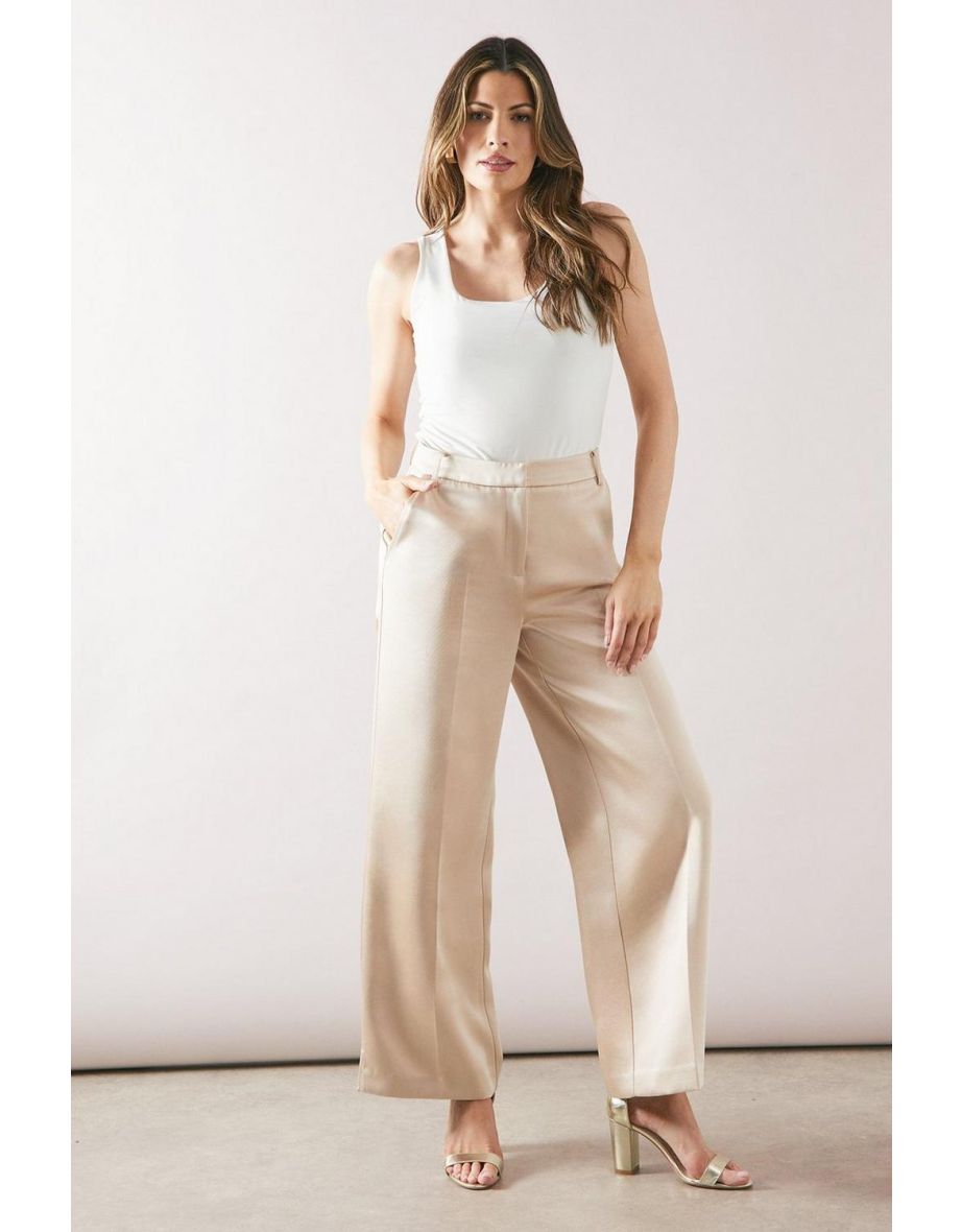 Square Cut Ankle Grazer Trouser