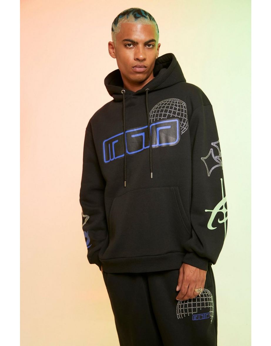 CONS Fleece Pullover Hoodie in Converse Black