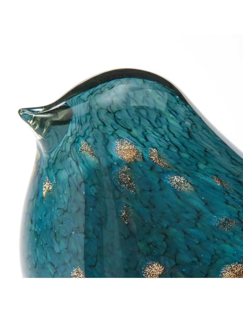 Am.Pm Blue Home Decorative Glass Bird - 1