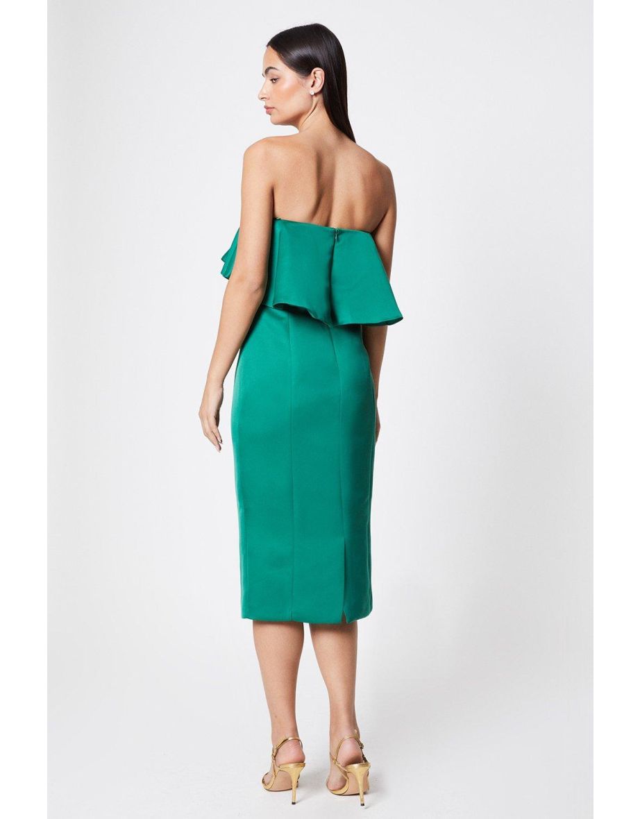 Ruffle Bandeau Dress - 2