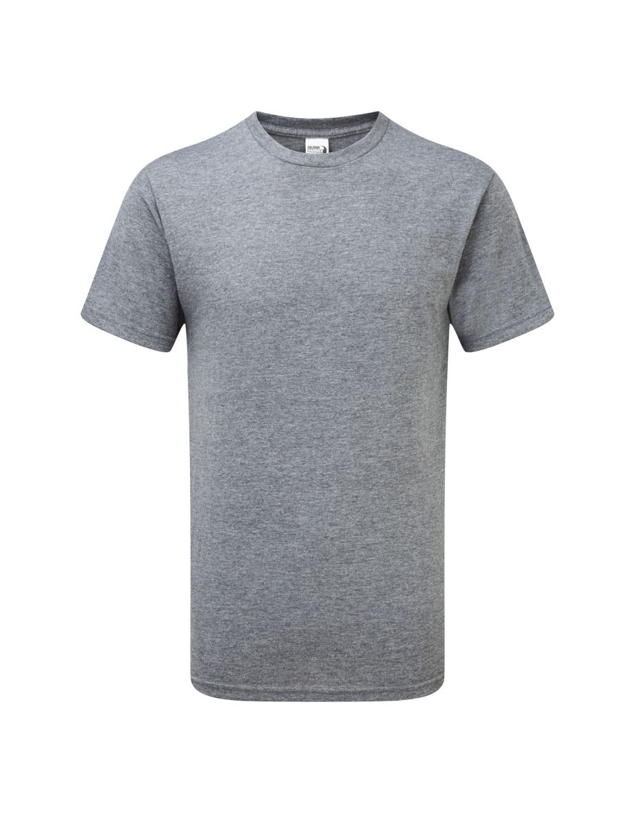Gildan Mens Hammer Heavyweight T-Shirt - Graphite Heather