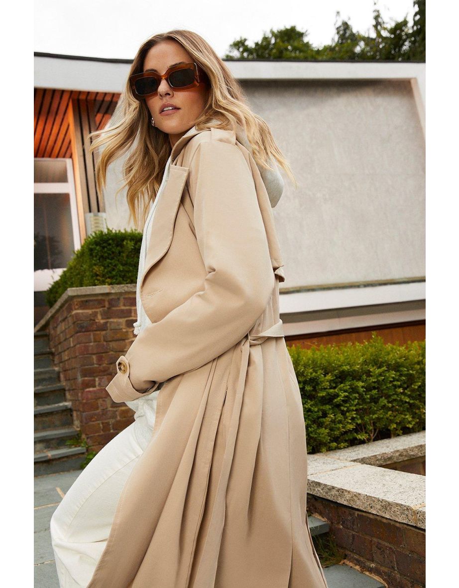 Lightweight Trench Coat - 3
