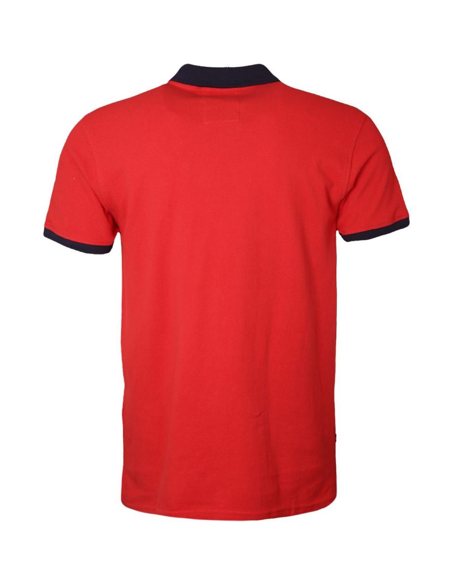 Men's Luke 1977 Bobbys Goal Polo Shirt in Red - 1