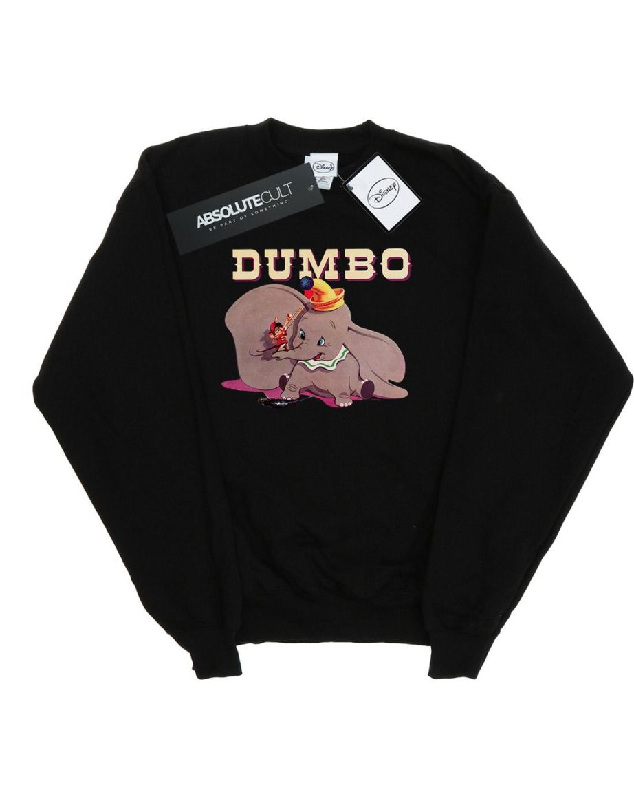 Disney Girls Dumbo Timothy´s Trombone Sweatshirt - Black