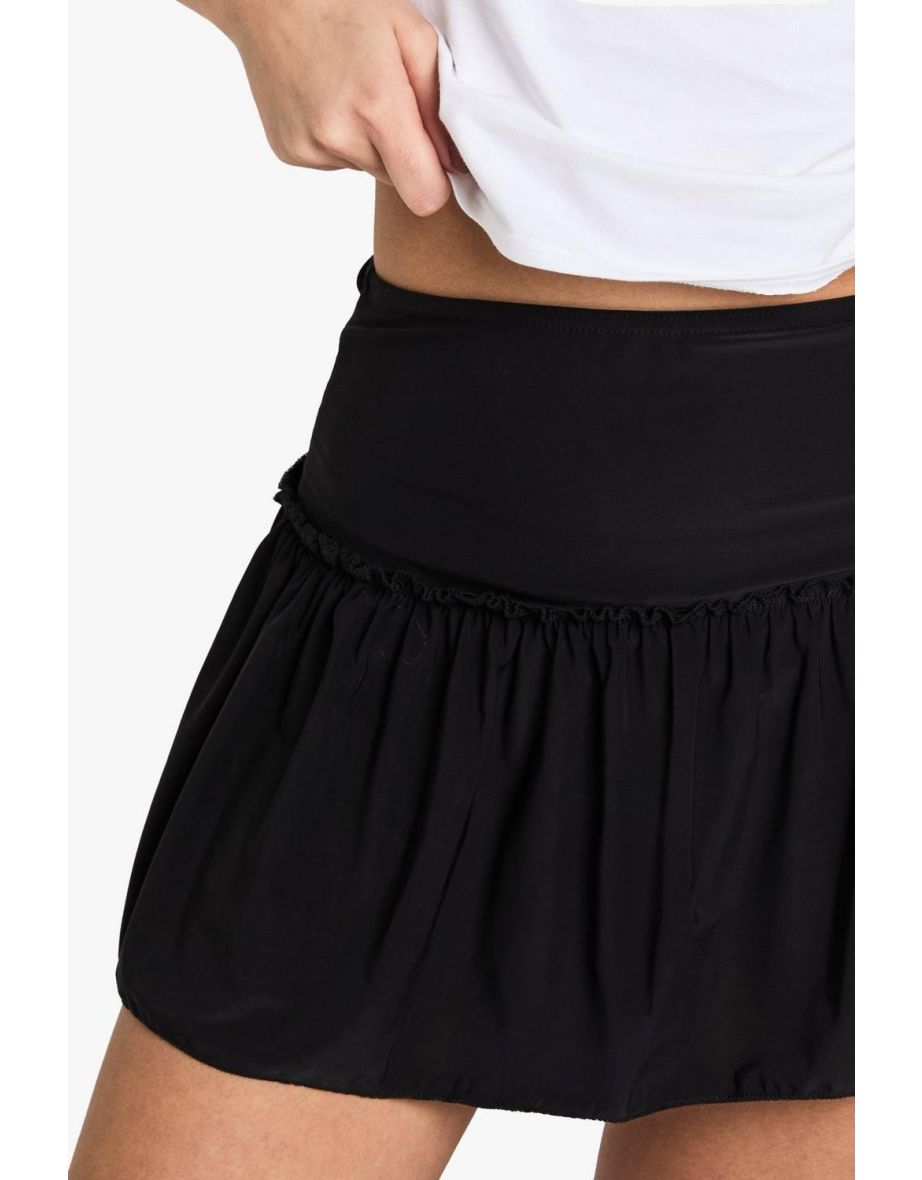 FIRLL FLIPPY MINI SKIRT - black - 3