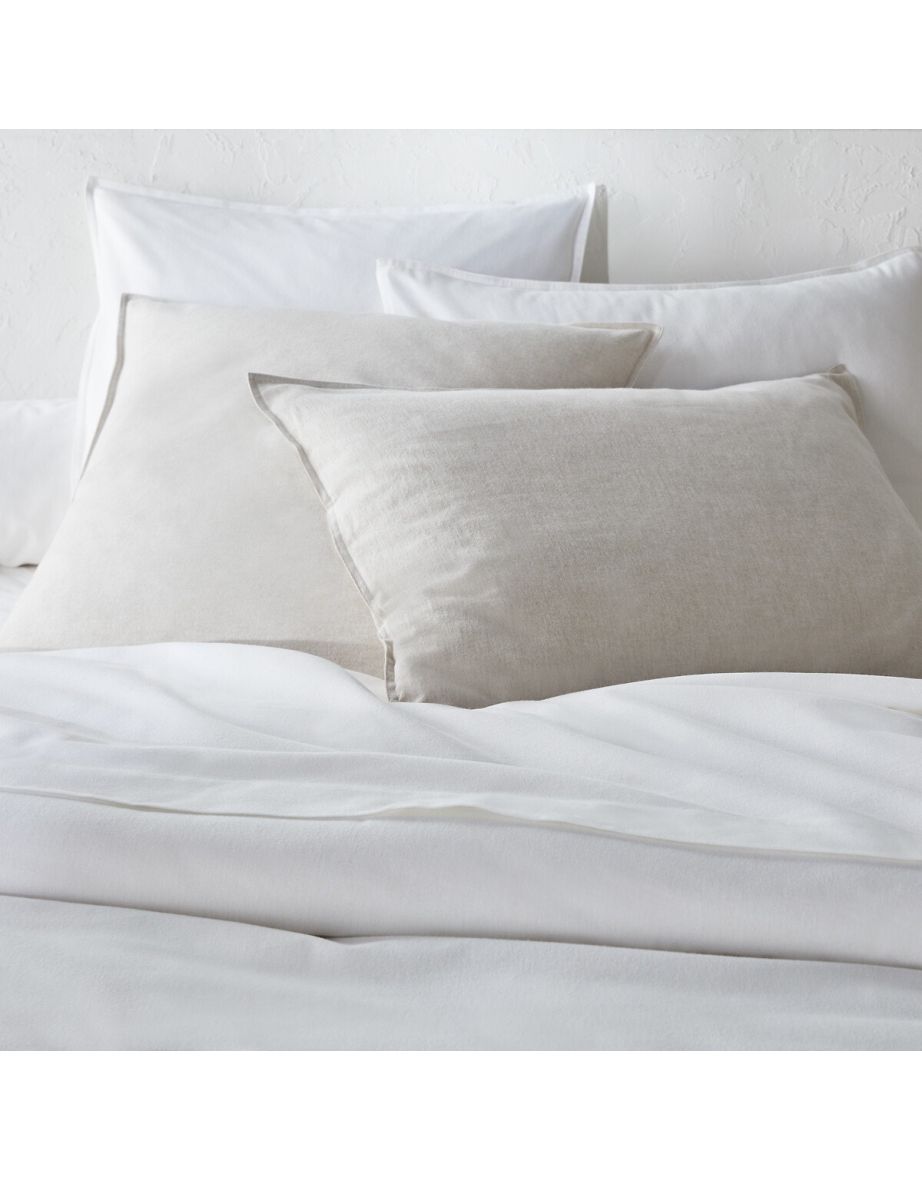 Clara 100% Cotton Flannel Flat Sheet - 3