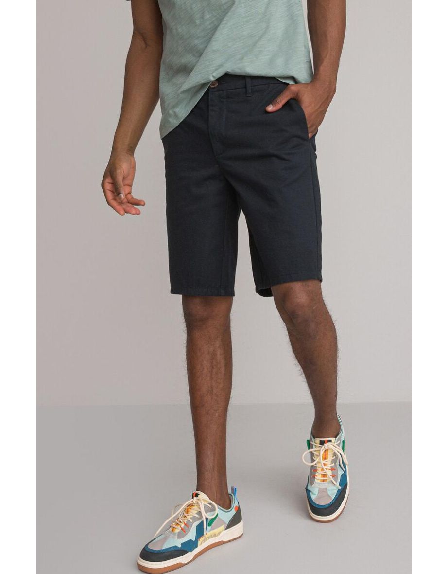 Organic Cotton Bermuda Chino Shorts