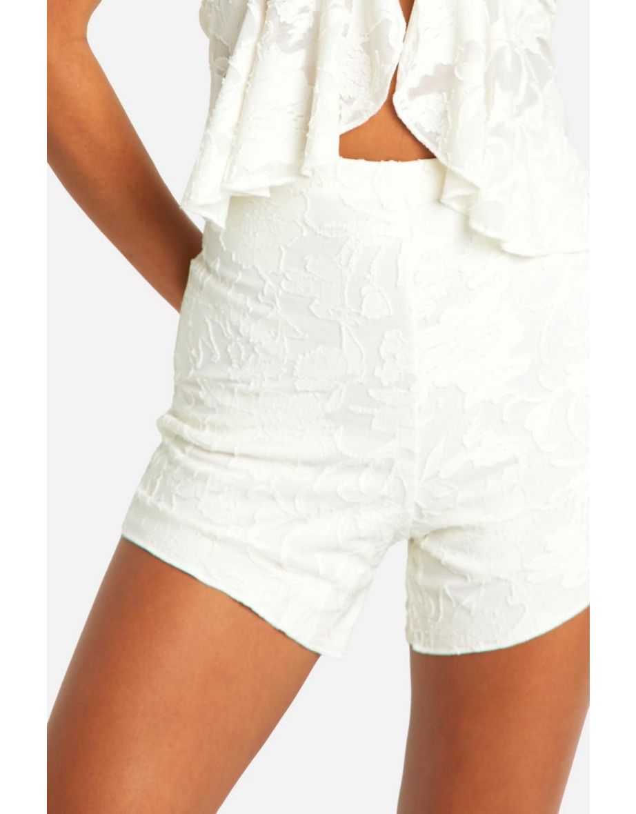 Burnout Booty Short - white - 3