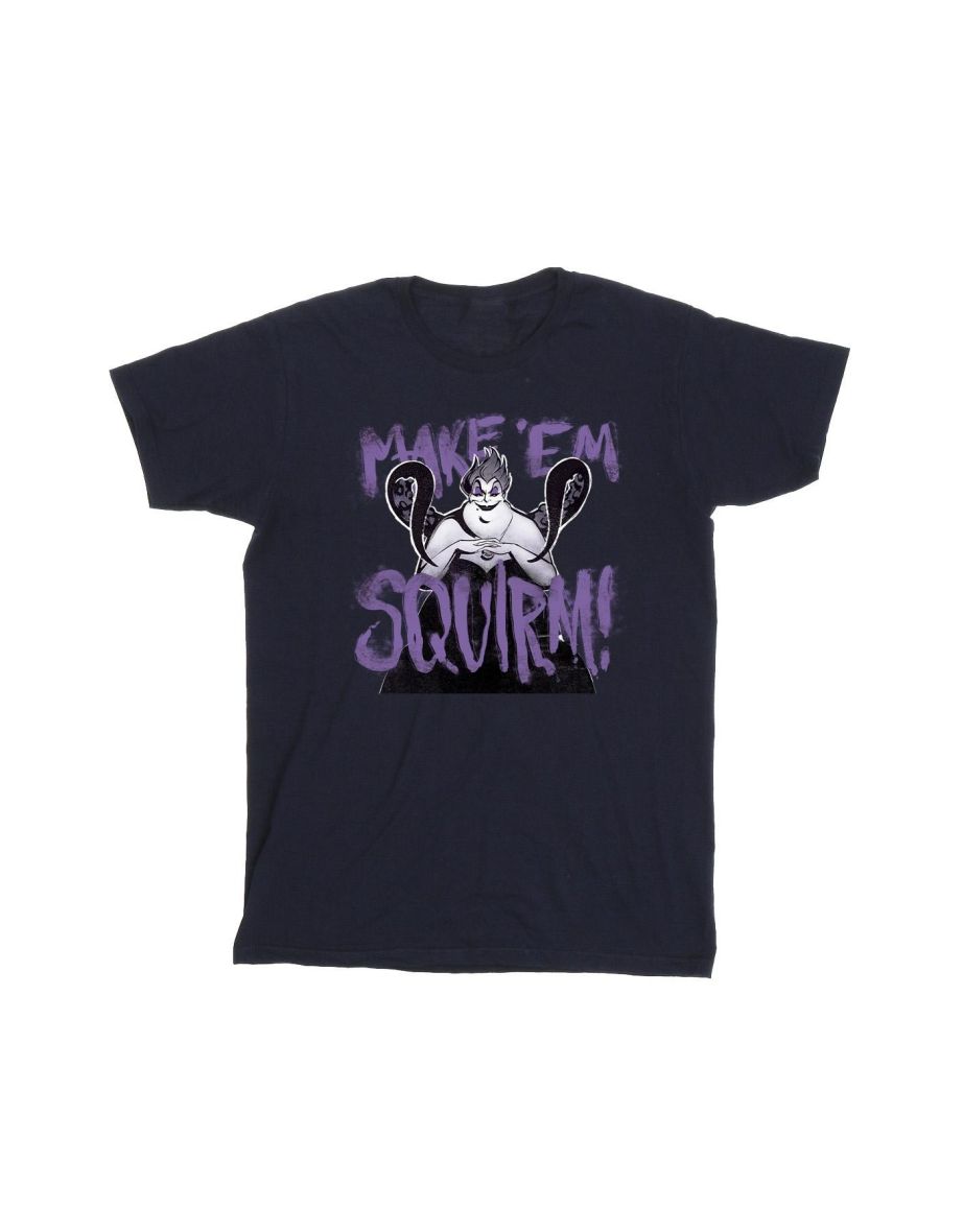 Disney Boys Villains Ursula Purple T-Shirt - Navy Blue - 1