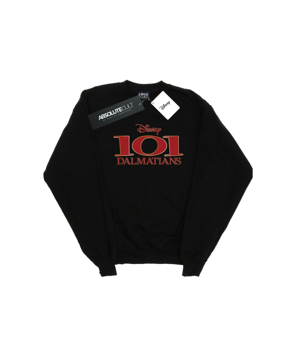 Disney Boys 101 Dalmatians Logo Sweatshirt - Black