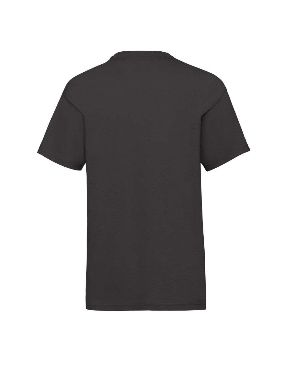 Fruit of the Loom Childrens/Kids Value T-Shirt - Black - 1