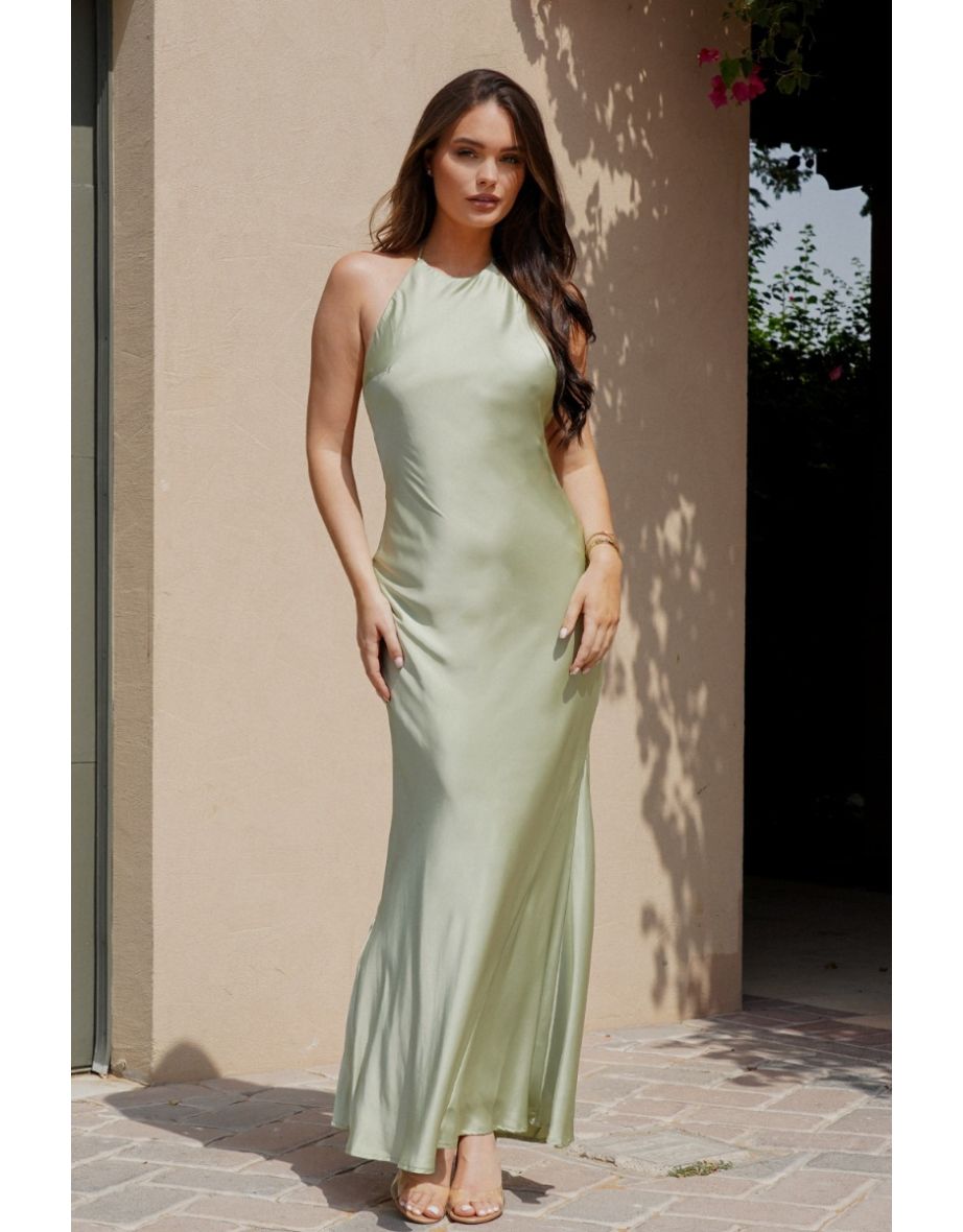 TFNC Nova Sage Maxi Dress